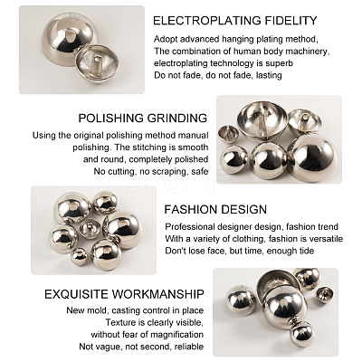 Alloy Shank Buttons BUTT-NB0001-07P-1