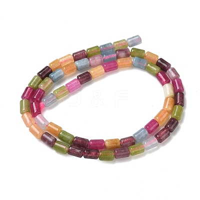 Dyed Natural White Jade Beads Strands GG-CBAADBA-A01-1