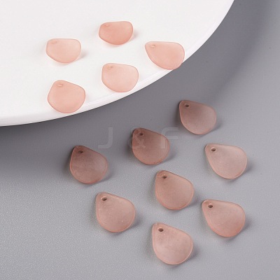 Transparent Frosted Acrylic Pendants MACR-S371-09A-763-1