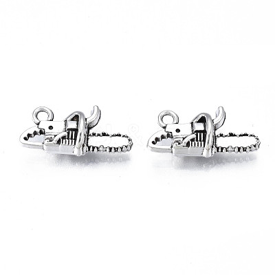 Tibetan Style Alloy Pendants X-TIBE-N010-60-1