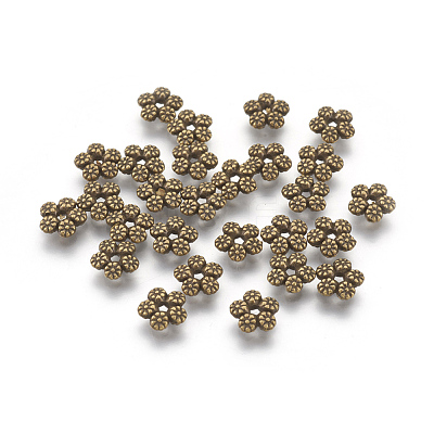 Tibetan Style Alloy Spacer Beads MLF10889Y-NF-1