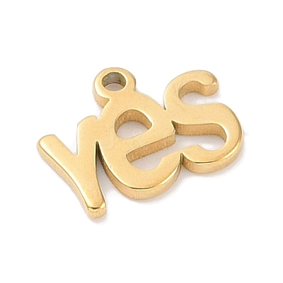 304 Stainless Steel Charms STAS-K286-02A-G-1