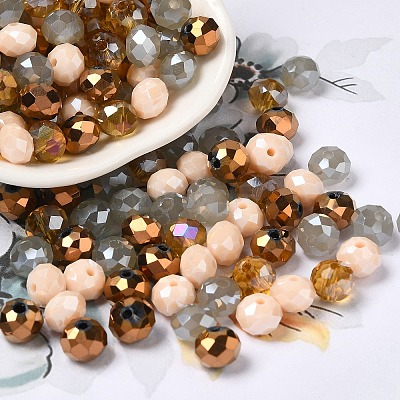Glass Beads EGLA-A034-LM8mm-34-1