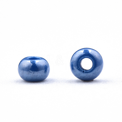 8/0 Czech Opaque Glass Seed Beads SEED-N004-003A-09-1