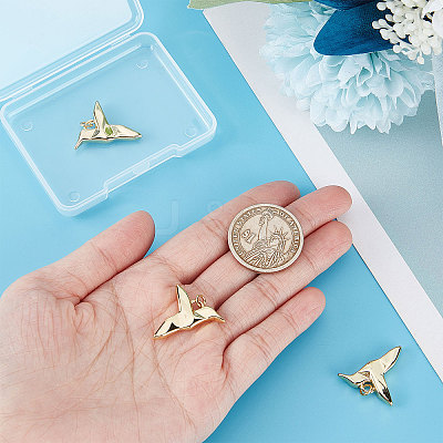 Brass Pendants KK-BBC0003-22-1