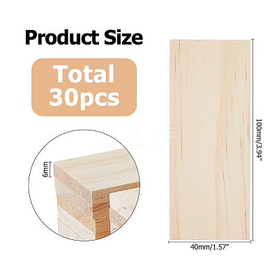 Wood Craft Board WOOD-WH0064-61A-1