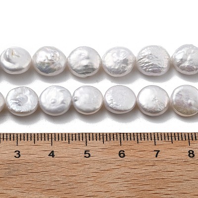 Natural Baroque Keshi Pearl Beads Strands PEAR-P064-08F-06A-1
