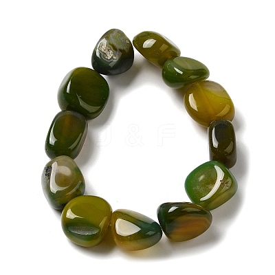 Natural Agate Beads Strands G-H295-D01-09-1