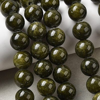 Round Gemstone Beads SNOW-10D-1