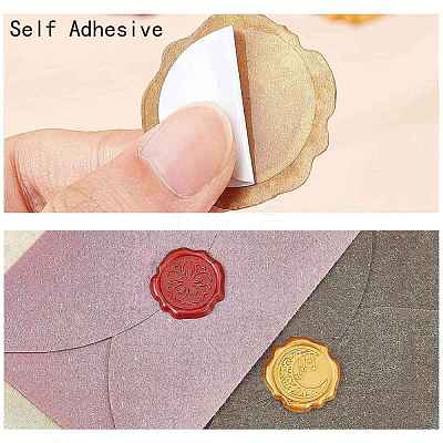25Pcs Adhesive Wax Seal Stickers DIY-CP0009-11B-06-1