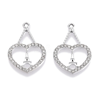 Rack Plating Alloy Pendants FIND-N005-31P-1