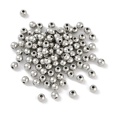 CCB Plastic Round Beads ALUM-U001-08C-01-1