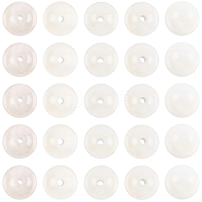 80Pcs Natural White Moonstone Beads G-SP0001-33-1