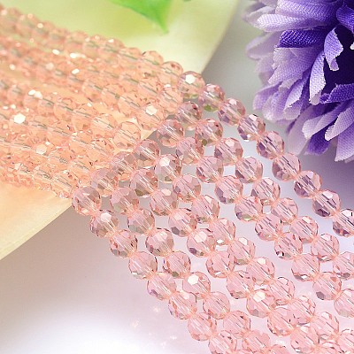 Imitation Austrian Crystal Bead Strands G-M181-10mm-30A-1