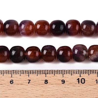 Dyed Natural White Jade Beads Strands G-T138-D24-1