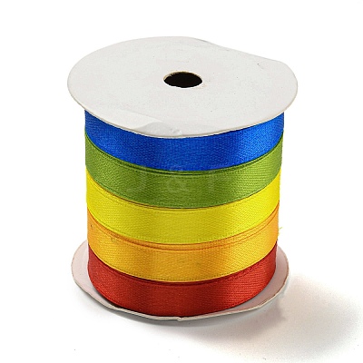 10M 5 Colors Polyester Ribbon X1-OCOR-Q026-03A-1