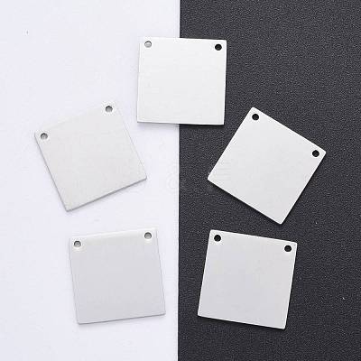 Tarnish Resistant 201 Stainless Steel Pendants STAS-S105-T614-1-16-1