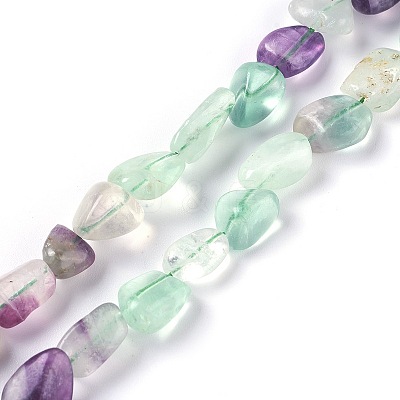 Natural Fluorite Beads Strands G-L493-11-1