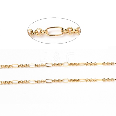 3.28 Feet Brass Link Chains X-CHC-A004-01G-1