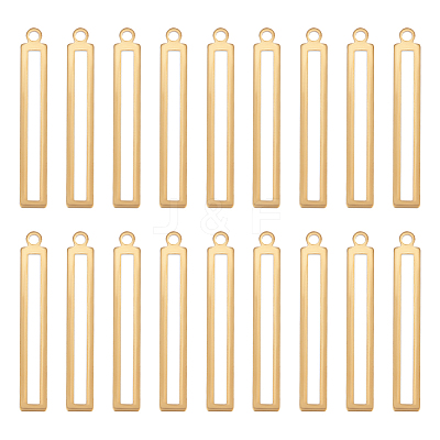 50Pcs Brass Pendants KK-BC0011-82-1