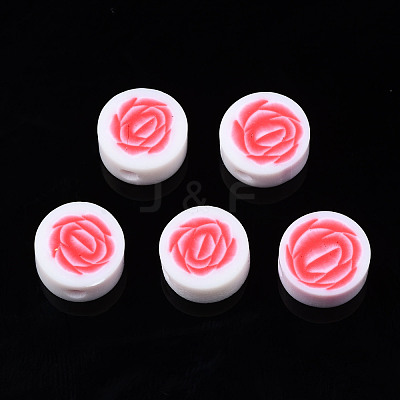 Handmade Polymer Clay Beads CLAY-N008-041G-1