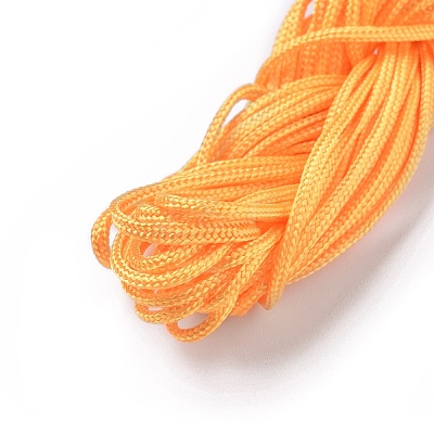 Nylon Braided Cord LS-NWIR-WH0007-A26-1