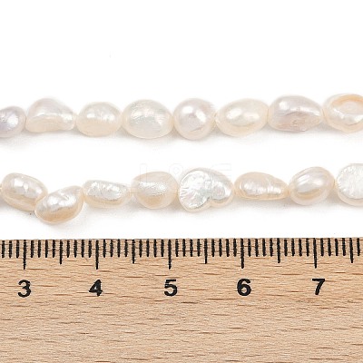 Natural Cultured Freshwater Pearl Beads Strands PEAR-P064-20H-01A-1