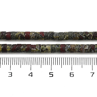 Natural Dragon Blood Beads Strands G-F631-A54-1