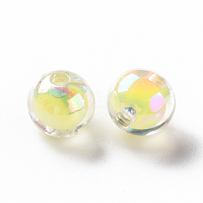 Transparent Acrylic Beads TACR-S152-15B-SS2105-1