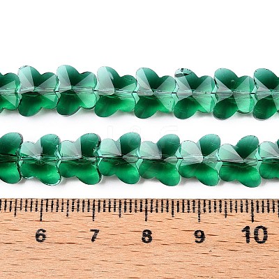 Transparent Glass Beads GLAA-Q066-10mm-B06-1