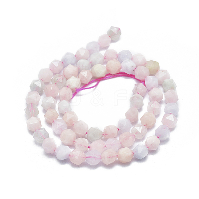 Natural Morganite Beads Strands G-K303-B03-8mm-1