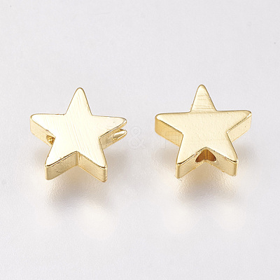 Brass Beads KK-E735-28G-1