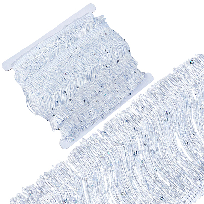 5M Polyester Tassel Lace Ribbon OCOR-GF0006-48B-1