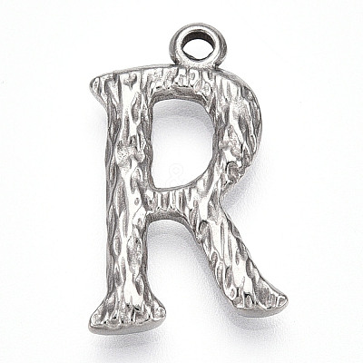 304 Stainless Steel Pendants STAS-N117-01P-R-1