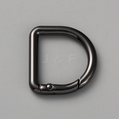 Alloy Spring Gate Rings FIND-WH0148-024B-1