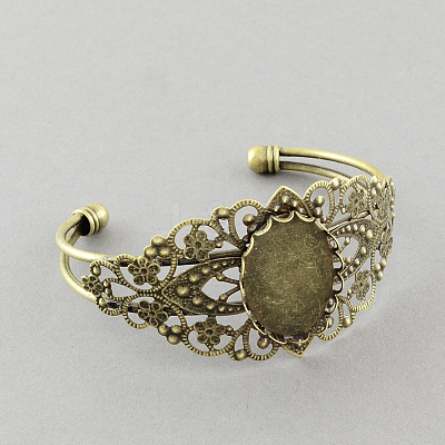 Brass Bangle Making MAK-S001-SZ001AB-1