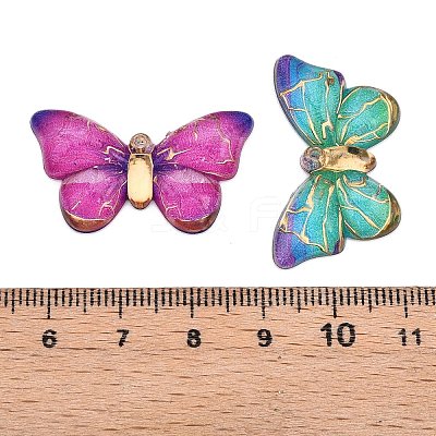 Printed Translucent Acrylic Pendants OACR-T028-27B-1
