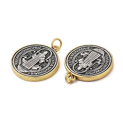 Brass Pendants KK-Z028-15G-1