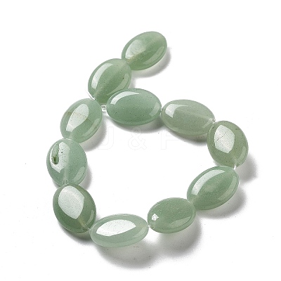 Natural Green Aventurine Beads Strands G-P528-M25-01-1