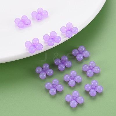 Transparent Acrylic Beads MACR-S373-02E-04-1