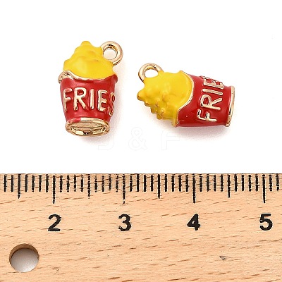 Alloy Enamel Pendants X-PALLOY-R155-01G-01-1