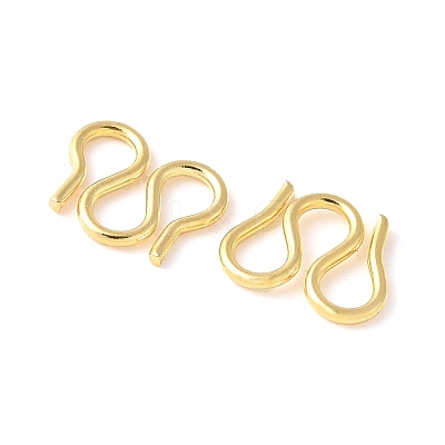 304 Stainless Steel S-Hook Clasps STAS-Z124-04C-G-1