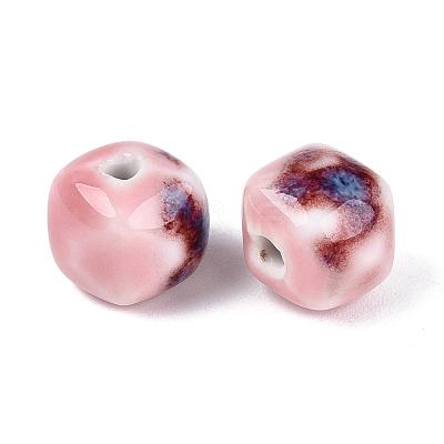 Vintage Handmade Porcelain Beads PORC-N013-18-17-1
