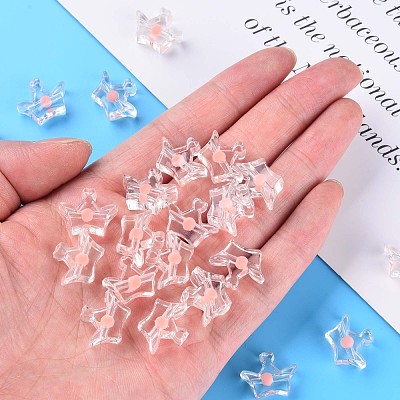 Transparent Acrylic Beads MACR-S373-105-B-1