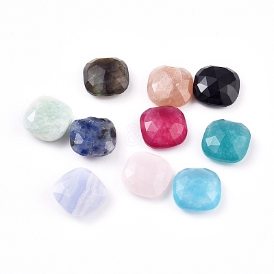 Natural & Synthetic Mixed Stone Cabochons G-G835-C01-1