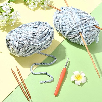 Super Bulky Chenille Polyester Yarn YCOR-FZC0001-01F-1