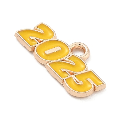 Alloy Enamel Pendants ENAM-A008-13KCG-07-1