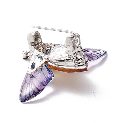 Moth Enamel Pin JEWB-P012-03A-1