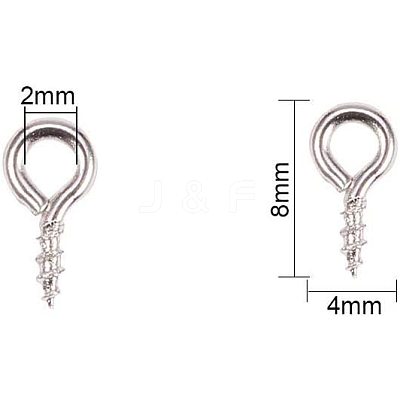 Iron Screw Eye Pin Peg Bails IFIN-PH0014-05S-1