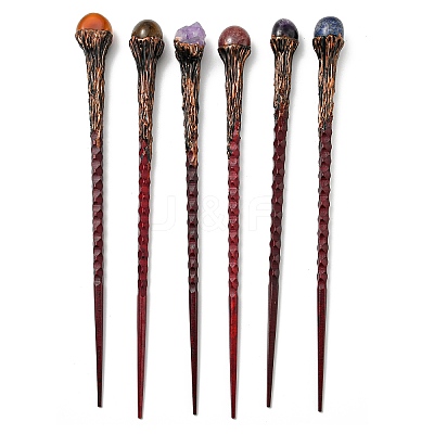 Sandalwood Hair Sticks OHAR-C009-01-A-1
